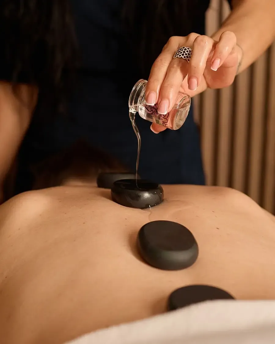 RuSpa hot stone massage Dubai
