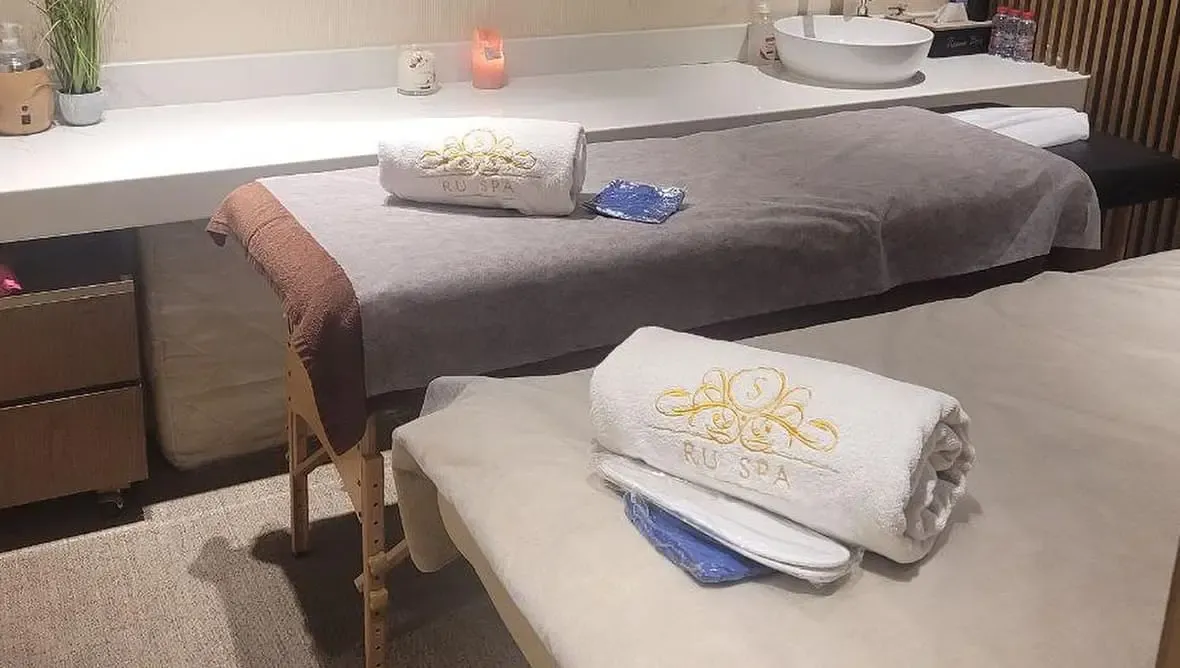RuSpa massage spa center interior in Dubai